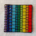 Square MOSAIC Rainbow Coasters - 2 available