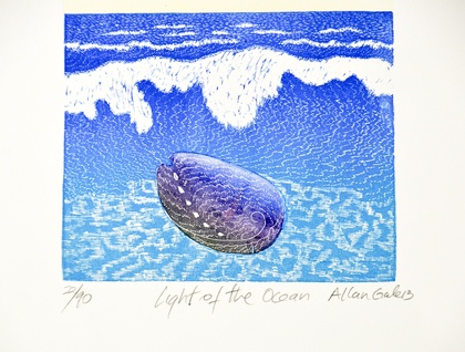 Light of the Ocean print by Allan Gale