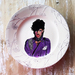 Purple Prince painted plate