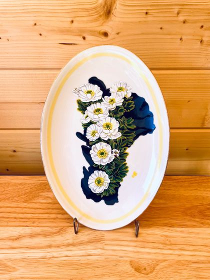 Centrepiece Painted Plate