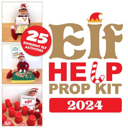 Elf Help Props Kit - 2024 (25 different ideas)