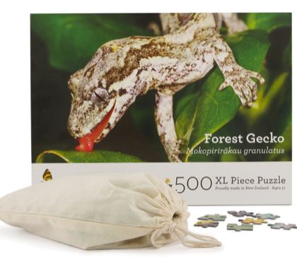 Forest Gecko 500 XL Piece Jigsaw Puzzle