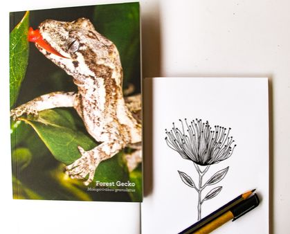 Forest Gecko A5 Journal