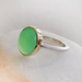 18 Carat gold and Chrysoprase ring