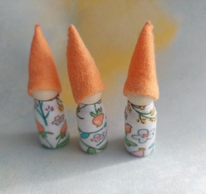 Peachy Bloom Gnome 