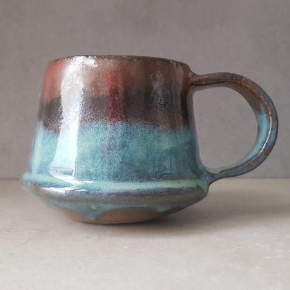 Copper Teal Mug