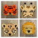 Safari Facemask set of 4 