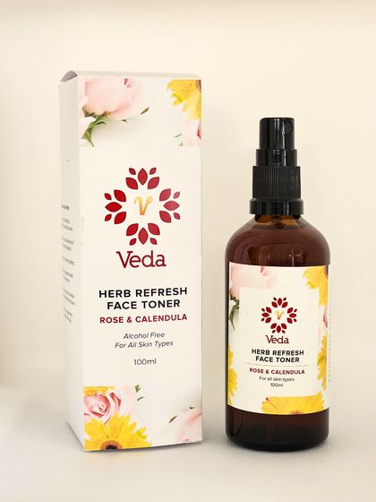 Herb Refresh Face Toner with Rose & Calendula