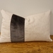 Neutral Linen & Velvet Cushion Cover - Rectangle
