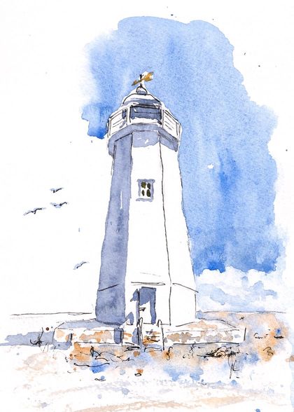 The Nelson Lighthouse - Print (A4)