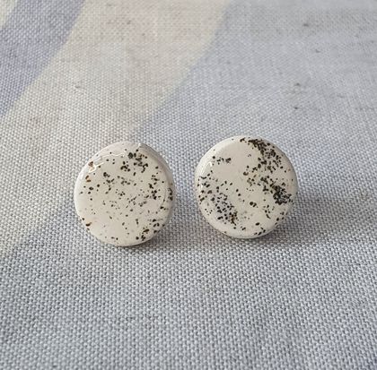 NZ Ceramic stud earrings