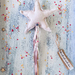 Light Pink Linen Fairy Wand