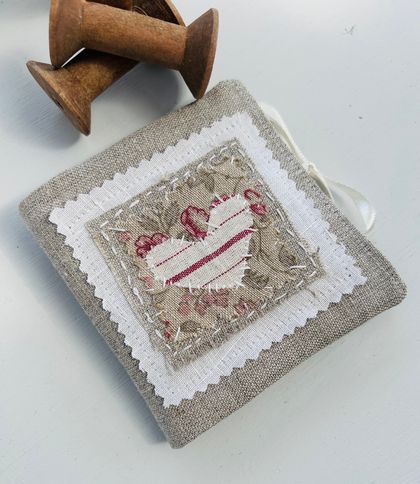 Linen Needle Book