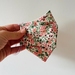 3 Layer Face mask with nose wire- Rifle Paper co fabric