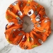 Halloween Orange Scrunchie