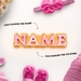 Eco-Friendly, Natural, Personalisable Kid's Wooden Name Puzzle - Style #7