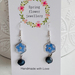 Forget me not earrings 