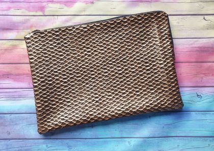 Book Bag or Laptop Sleeve "DRAGON SCALES"