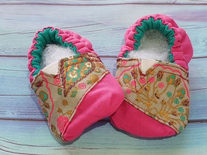 Baby Shoes "PINK FLORAL"