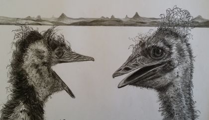 Emu Art Paper A3 Giclée Print  Unframed