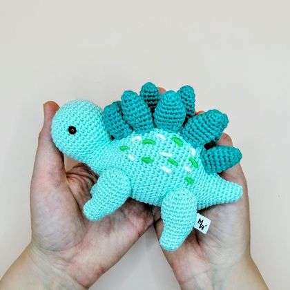 Crochet Dinosaur Toy Stegosaurus