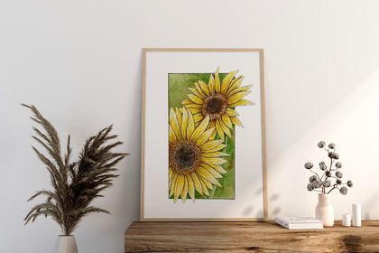Sunflowers A4 Print