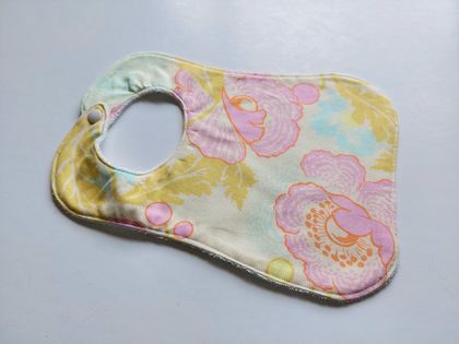 Organic Baby Bib "Summer Flower"