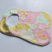 Organic Baby Bib "Summer Flower"