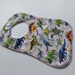 Organic Baby Bib "The Dinosaurs"