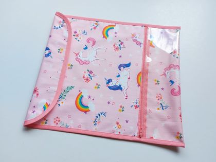 School Book Bag  "Happy Little Unicorn"