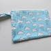 Wet Bag - half size - "Clouds”