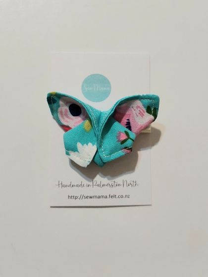 ORIGAMI Butterfly Hair Clip "Floral"