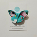 ORIGAMI Butterfly Hair Clip "Floral"