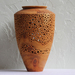Beautiful Large carved Arizona Cypress vase