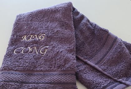 Monogram Hand Towels