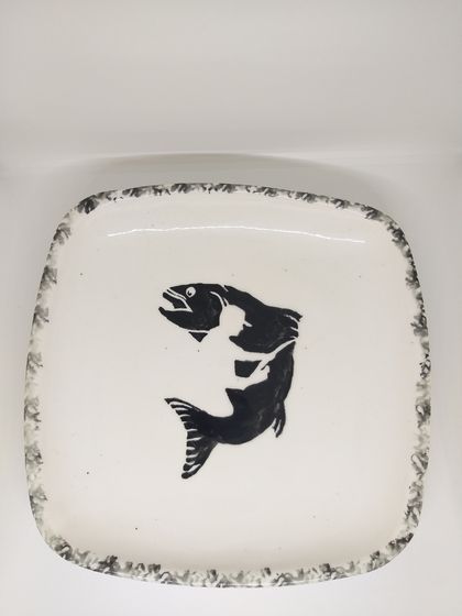 Ceramic Serving Plate