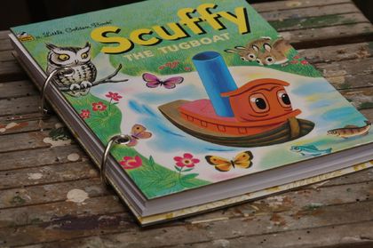 Scuffy The Tugboat Refillable Notebook