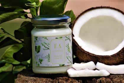 Coconut & Lime Sustainable Soy Candle