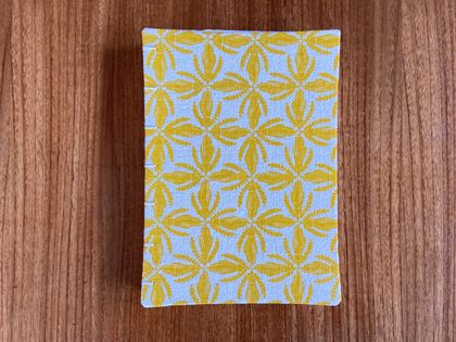 Handmade fabric covered book