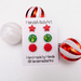 Christmas Stud Earrings 3 pairs #3