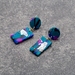 Colorful Polymer Clay Stud Earrings