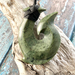 Hei Matau (Fish Hook) New Zealand Pounamu Green Necklace