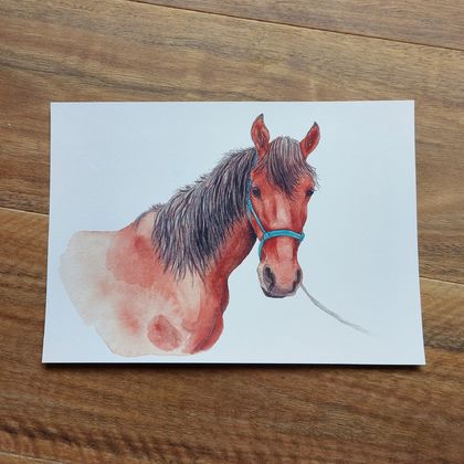 Danny Horse Art Print – A4 Art Print