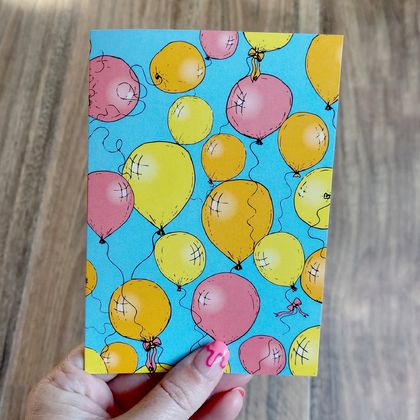 Sky Full of Balloons Greeting Card