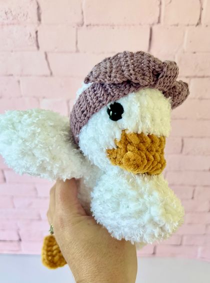 Della the Puddle Duck - Crochet Snuggler