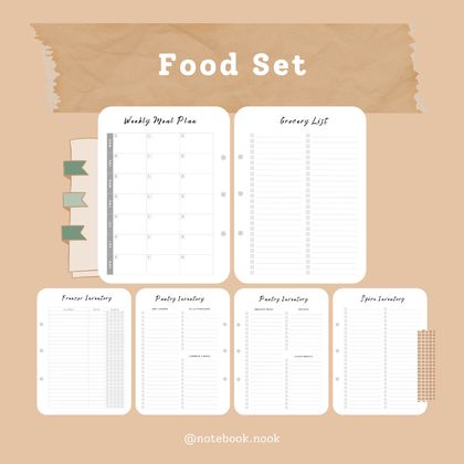 Food Planner Set