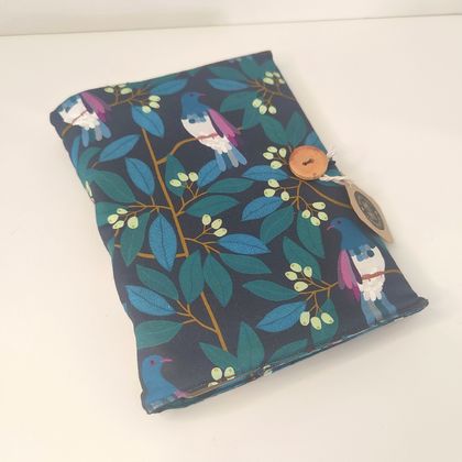 Custom Fabric Notebook - Blue Wood Pigeon