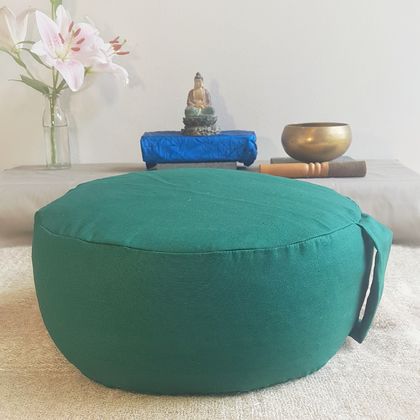 Meditation cushion - green