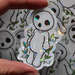 Kodama - Princess Mononoke sparkle handmade sticker