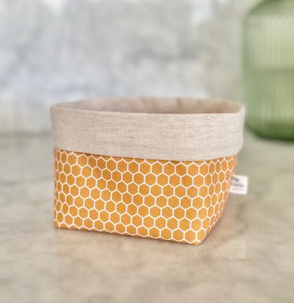 Fabric Storage Box - Honeycomb